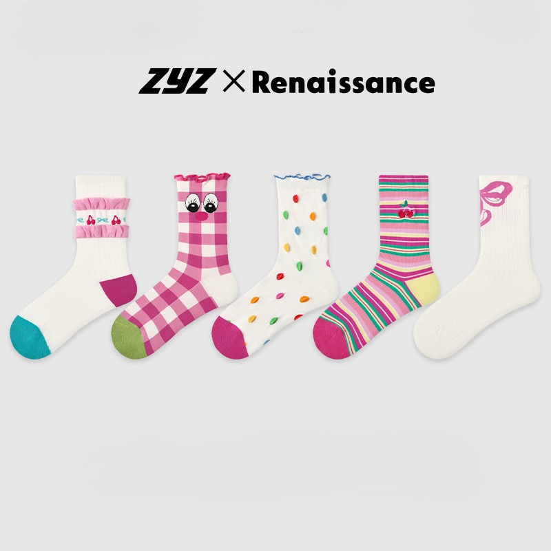 ZYZ X Renaissance Socks Box - 5 packs