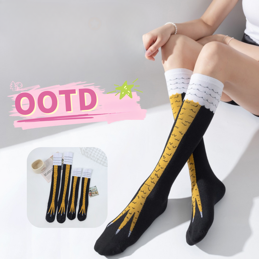 Leg Slimming Magic Chicken Claw Socks