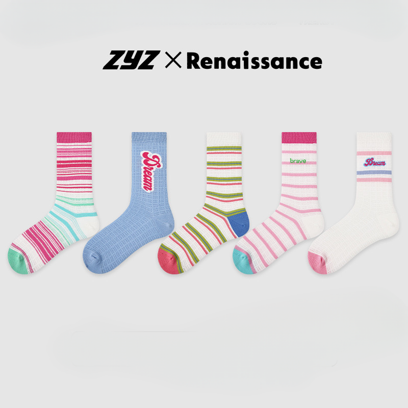 ZYZ X Renaissance Socks Box - 5 packs