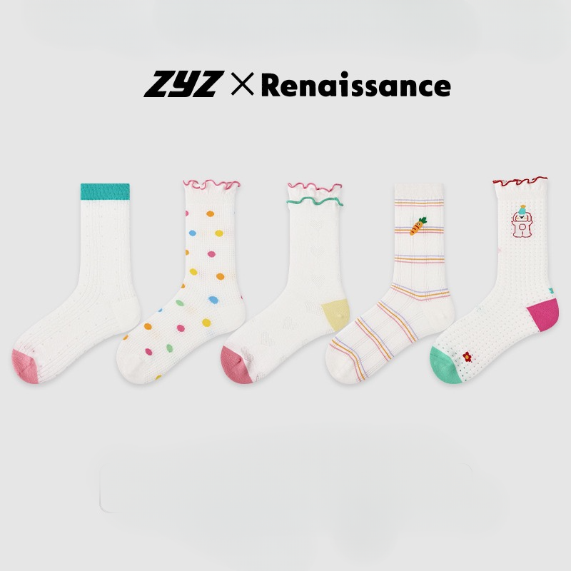 ZYZ X Renaissance Socks Box - 5 packs