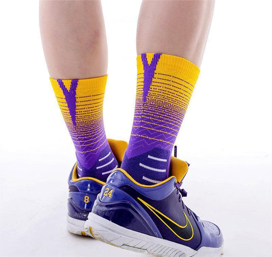 Gradient Color Professional Athletic Socks